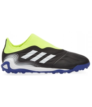 Бутсы Adidas Copa Sense.3 Leceless Tf черные с белым